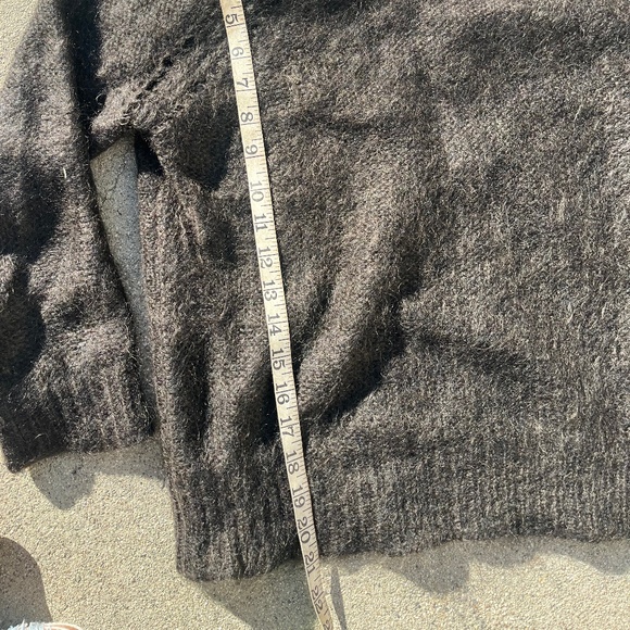 Isabel Marant mohair sweater made in Italy dark brown superkid pullover small xs - Picture 9 of 10